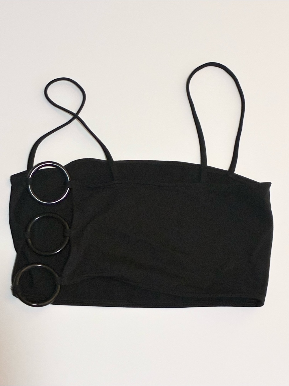 Eres Black Ring Swimsuit Tank Top - Size 38